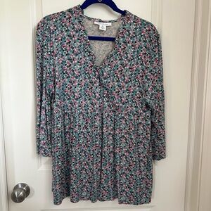 Skye's the Limit Multicolor Floral Blouse